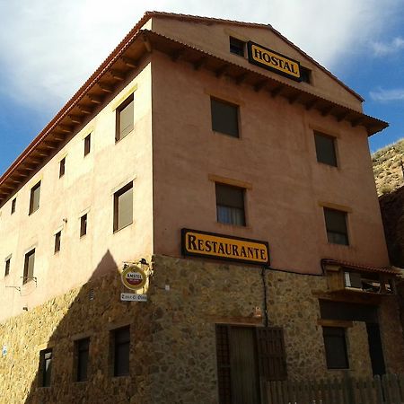 Hostal El Olmo Camarena de la Sierra Exteriér fotografie