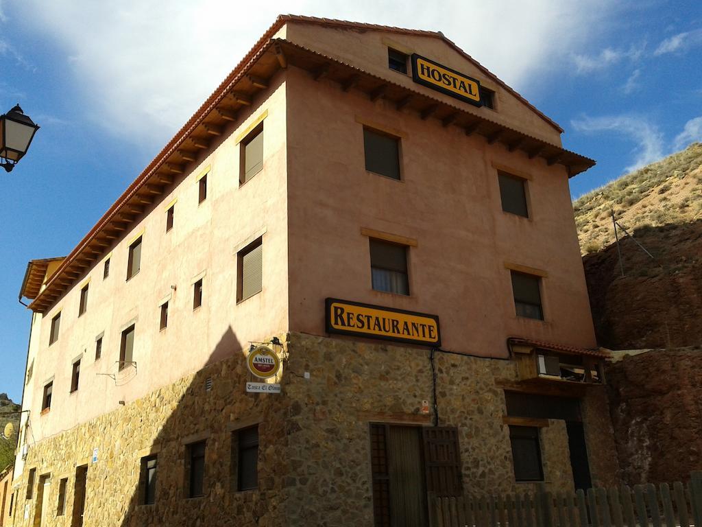 Hostal El Olmo Camarena de la Sierra Exteriér fotografie